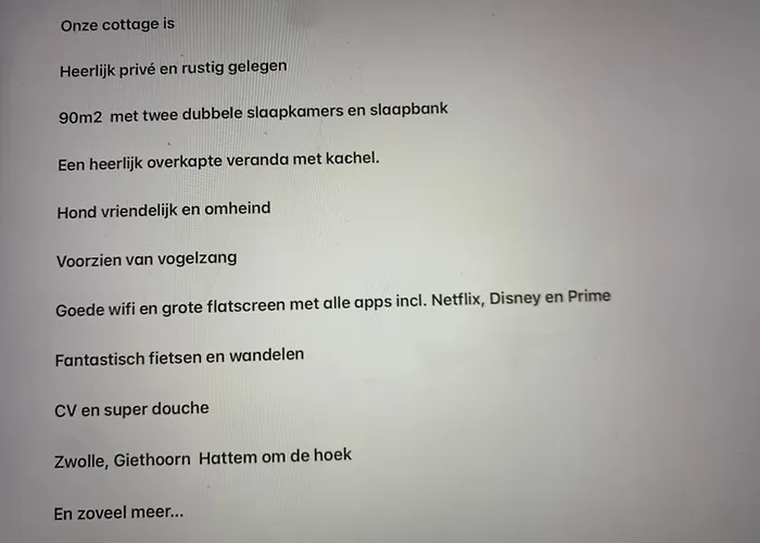 Gezellige Ruime Cottage, Prive, 2 Slaapkamers, Hond Welkom! Hattemerbroek